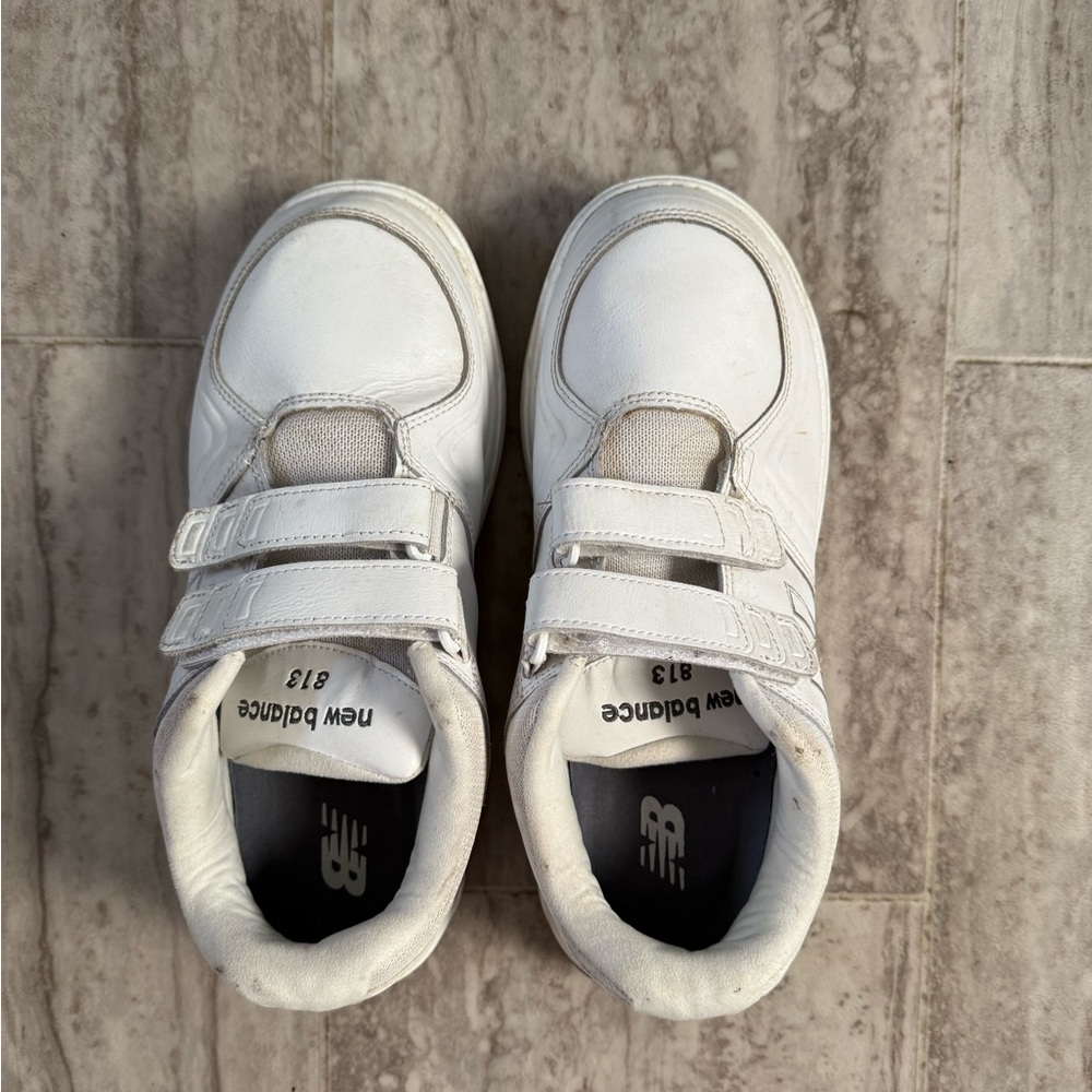 New Balance Kids White Sneakers